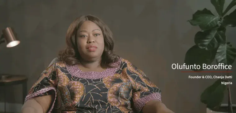 Olufunto Boroffice, Founder & CEO, Chanja Datti, Nigeria